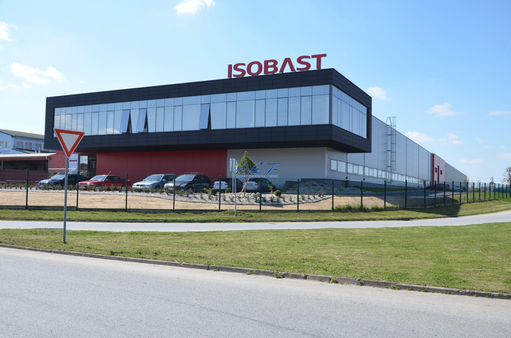 Klimatizace nové budovy, Isobast, Moravské Budějovice